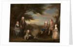 John and Elizabeth Jeffreys and Their Children by William Hogarth