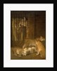 Group of Whelps Bred between a Lion and a Tigress by Jacques-Laurent Agasse