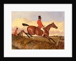 Foxhunting: Clearing a Bank by John Dalby