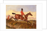 Foxhunting: Clearing a Bank by John Dalby