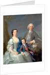 Sir Robert and Lady Smyth with Their Son, Hervey by Andrea Soldi