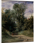 A Wooded Lane by Richard Parkes Bonington