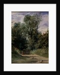 A Wooded Lane by Richard Parkes Bonington