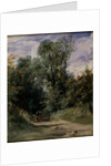A Wooded Lane by Richard Parkes Bonington