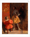 A Knight and Page by Richard Parkes Bonington