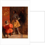 A Knight and Page by Richard Parkes Bonington