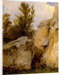 In the Forest of Fontainebleau by Richard Parkes Bonington