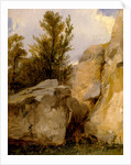 In the Forest of Fontainebleau by Richard Parkes Bonington