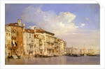 Grand Canal, Venice Grand Canal, Venice, Italy by Richard Parkes Bonington