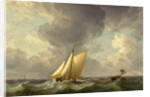 A Cutter in a Strong Breeze by Charles Brooking
