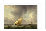 A Cutter in a Strong Breeze by Charles Brooking