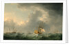 English Ships Running before a Gale by Charles Brooking