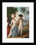 Planter and his Wife, with a Servant Planter and his wife, attended by a servant by Agostino Brunias