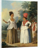 West Indian Women of Color, with a Child and Black Servant by Agostino Brunias