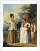 West Indian Women of Color, with a Child and Black Servant by Agostino Brunias
