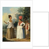 West Indian Women of Color, with a Child and Black Servant by Agostino Brunias