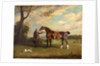The Earl of Shrewsbury's Groom Holding a Hunter by Henry Bernard Chalon
