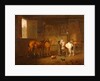 The Blacksmith's Shop by Henry Bernard Chalon