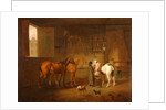 The Blacksmith's Shop by Henry Bernard Chalon