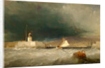 Port on a Stormy Day by George Chambers