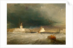 Port on a Stormy Day by George Chambers