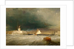 Port on a Stormy Day by George Chambers