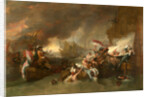 The Battle of La Hogue by Benjamin West