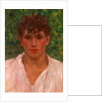 Portrait of a Young Man with Open Collar by Henry Scott Tuke