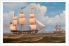 The English Merchant Ship 'Malabar' by William Clark
