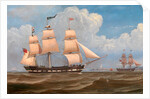 The English Merchant Ship 'Malabar' by William Clark