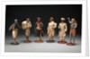 Indian Trades and Occupations A Group of Six Bengali Plaster Figures by Anonymous
