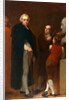 John Flaxman Modeling the Bust of William Hayley by George Romney