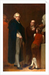 John Flaxman Modeling the Bust of William Hayley by George Romney