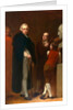 John Flaxman Modeling the Bust of William Hayley by George Romney