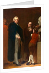 John Flaxman Modeling the Bust of William Hayley by George Romney