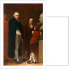 John Flaxman Modeling the Bust of William Hayley by George Romney