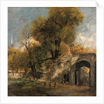 Harnham Gate, Salisbury by John Constable