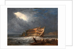 The Wreck of the Dutton, An East Indiaman by Samuel Prout