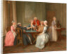 A Game of Quadrille by Hubert-François Gravelot