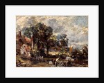 Sketch for 'The Haywain' by John Constable