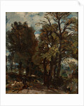 Sketch of a Lane at East Bergholt by John Constable