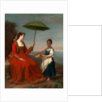 A Whole Length of a Lady of Neturrio, a Sea-port in the Pope's Territories by George James