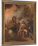 The Earl of Sandwich Refusing to Abandon His Ship During the Battle of Solebay by Robert Smirke