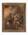 The Earl of Sandwich Refusing to Abandon His Ship During the Battle of Solebay by Robert Smirke