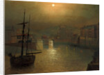 Harbor Scene by John Atkinson Grimshaw