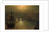 Harbor Scene by John Atkinson Grimshaw