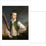 Charles Collyer as a Boy, with a Cricket Bat by Francis Cotes
