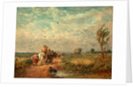 Going to the Hayfield Going Home from Haymaking by David Cox