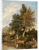 Boys Bathing on the River Wensum, Norwich A River Scene with Boys Bathing View on the Wesum at Thorpe by John Crome