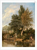 Boys Bathing on the River Wensum, Norwich A River Scene with Boys Bathing View on the Wesum at Thorpe by John Crome